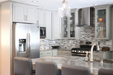 Example of a kitchen design in Other
