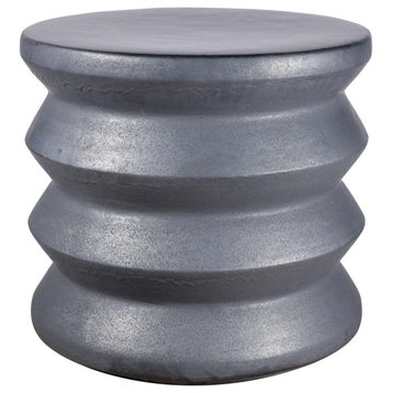 Mirage Accent Table, Pewter