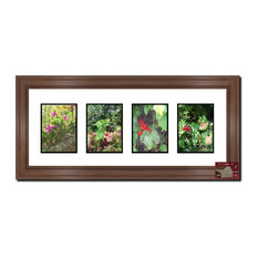 Rosewood 4 Opening, 4x6 Picture Frame