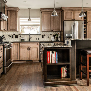 Cherry Wood Kitchen