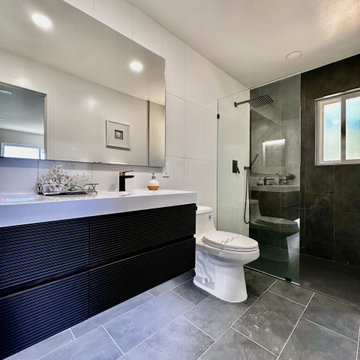 Full home renovation with an Laundry and 1/2 bath addition in Los Gatos