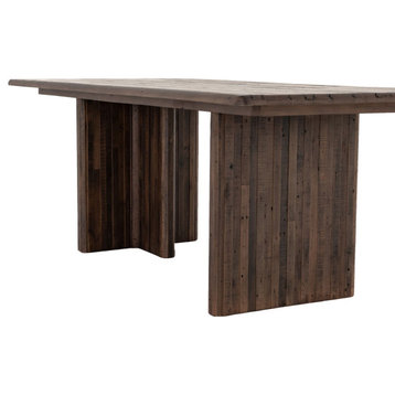 Lineo Dining Table, Brown