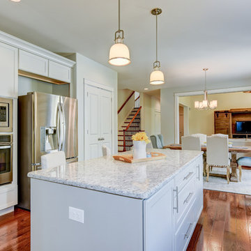Understated Rustic Elegance in an Open Concept Family Room & Kitchen Project