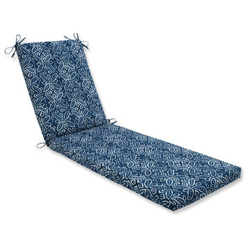 Outdoor/Indoor Merida Indigo Chaise Lounge Cushion 80x23x3