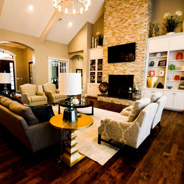 Joplin Transitional Family Room