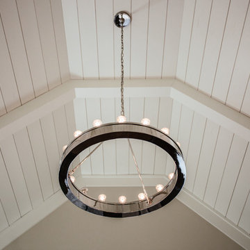 Southern Pine Nickel Gap painted white