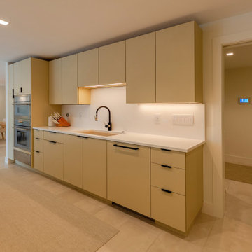 Luxury Living Room With Kitchen Interior, Modern House, Remodeling Ideas