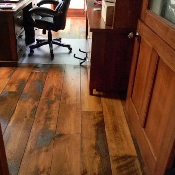Photo Gallery of several reclaimed flooring projects