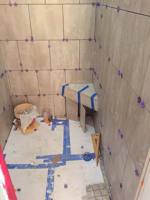 Shower tile size question