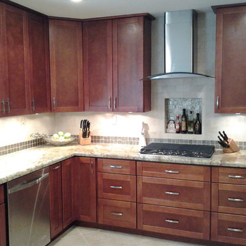 70's kitchen came into the present