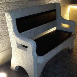 Limestone bench - Outdoor Benches