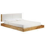 LAXseries - LAXseries Platform Bed, Queen - This understated platform bed is designed low to the ground with the bare minimum of components. Pair it with the Storage Headboard to get the complete LAXseries look.