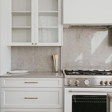 A White Kitchen by Yeg Infill