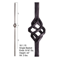 Mediterranean Wrought Iron Balusters - Products