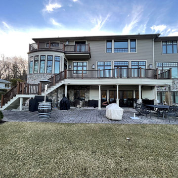 Multi-Level Deck and Covered Porch