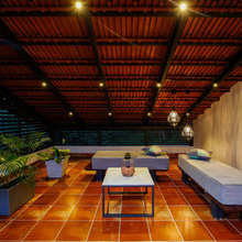 Ceiling for roof