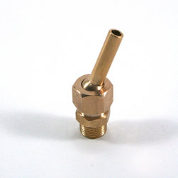 3/8" NPT Adjustable Brass Fountain Nozzle - Outdoor Fountain And Pond Accessories