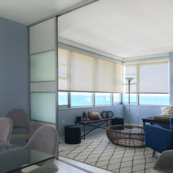 Motorized Screen Shades, Miami Beach - Window Treatments