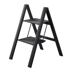 Folding Step Stool Ladder | Lightweight UltraSlim Step Stool - Ladders And Step Stools