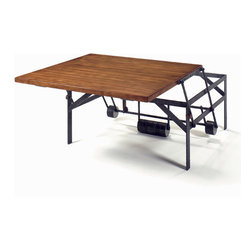 Wright Tabe Company - The No. WR 24 High Low Table - Dining Tables