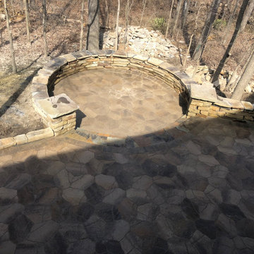 Mega Arbel flagstone patio