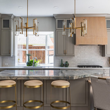 Kitchen & Powder Bath (Frisco, Texas)