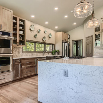 Large Rustic Kitchen