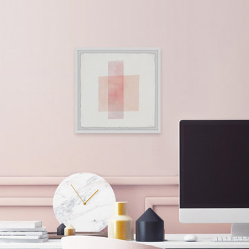 "Crossing Red Line" Framed Painting Print