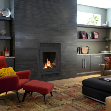 The AMERICAN Series Wood Burning Fireplace