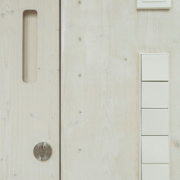 Futteralhaus. Vorgefertigtes, ökologisches, netzunabhängiges Haus