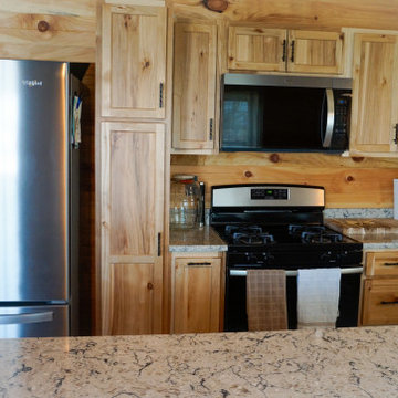Cozy Cabin with Wellborn Forest Cabinetry