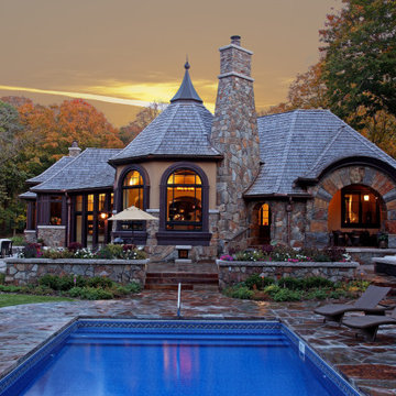 African Safari Style Home