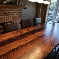 Reclaimed Wood Harvest Tables - Products