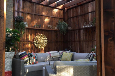 Example of a patio design in Chicago