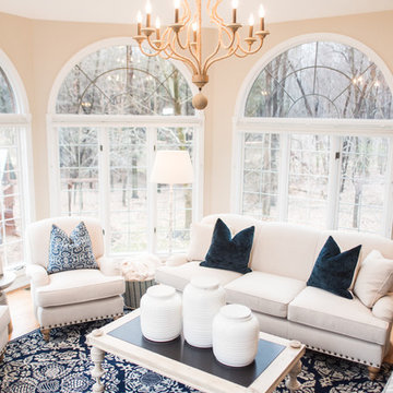 Great Room, Sitting Room, Dining Room and Sunroom Renovation