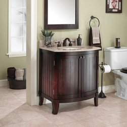 Foremost Bellani Collection 30" Bathroom Vanity Combo BLCVT-3021 - Bath Products