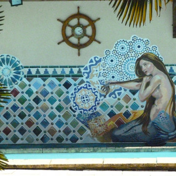 Fresque Mosaïques Andalouses