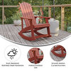 Red Resin Rocking Chair, JJ-C14705-RED-GG