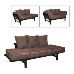 American Furniture Alliance - Hudson Metal Combo Futon 55-8203-165 - Sofas