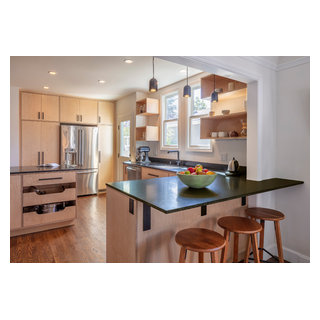 2018 Berkeley Raw Wood Kitchen Remodel - Modern - Kitchen - San ...