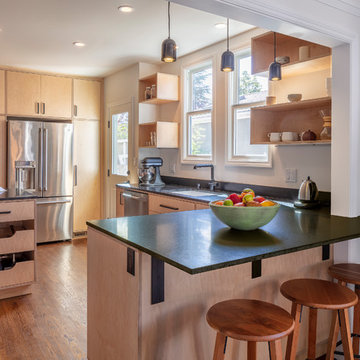 2018 Berkeley Raw Wood Kitchen Remodel