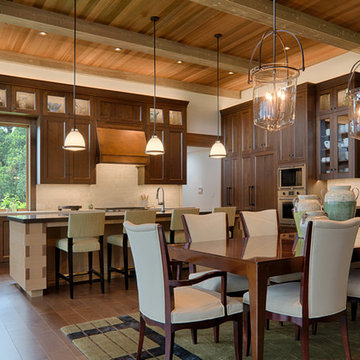 Hillside Remodel kitchen and dining