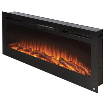 Touchstone Sideline 50″ Recessed Electric Fireplace 80004