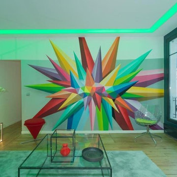 DECORATION D'UN APPARTEMENT EN COLLABORATION AVEC UN ARCHITECTE