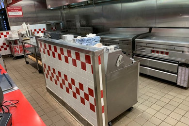 Build a new one Wall at FIVE GUYS LaGuardia Airport, Queens, NY, USA