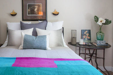 Inspiration for an eclectic bedroom remodel