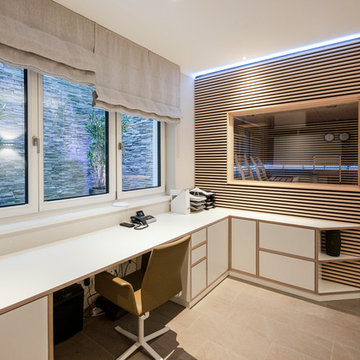 Gästezimmer, Homeoffice und Sauna in einem Raum