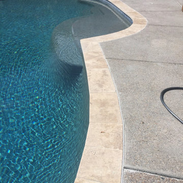 Travertine Coping