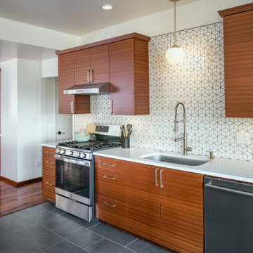 Mahogany Mid-Century Modern