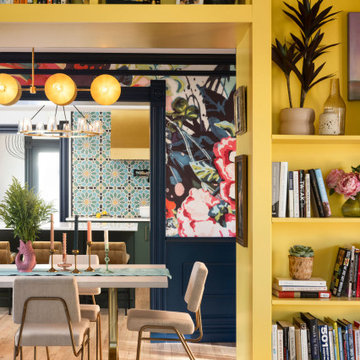 The Library: A Golden Embrace